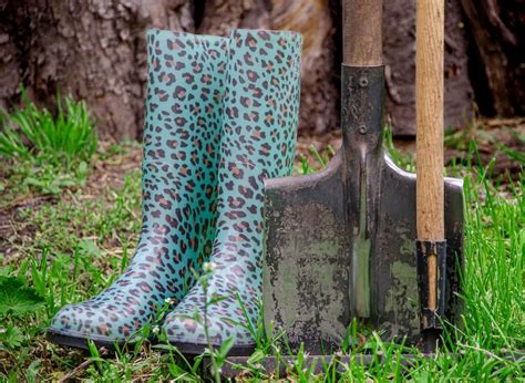 gardening boots for plants.